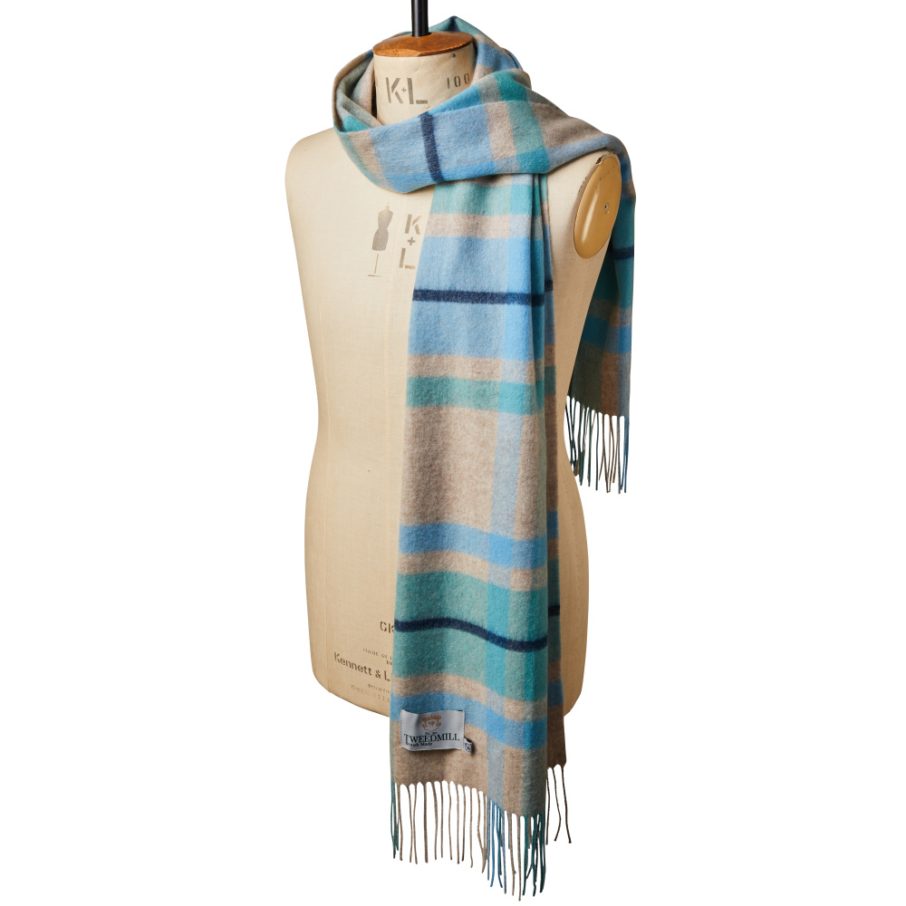 Tweedmill wollen sjaal - Skye - Afbeelding 2