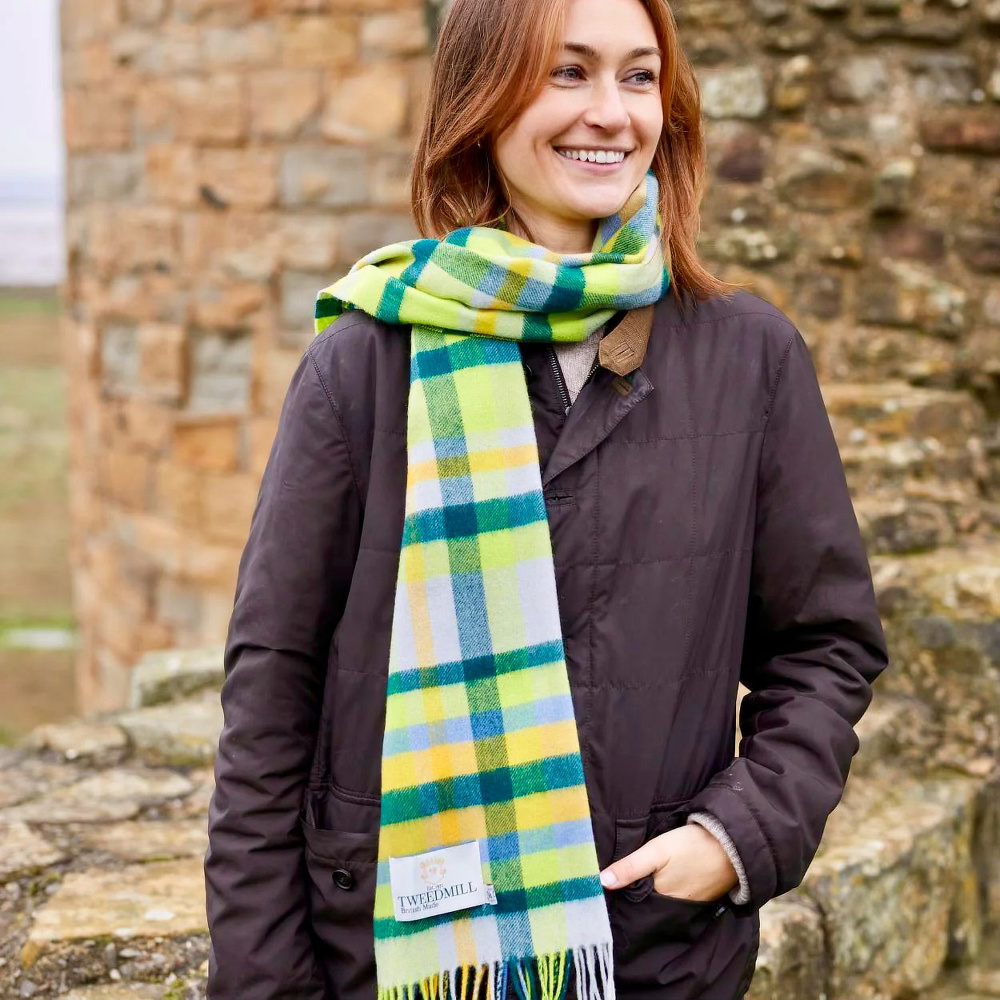 Tweedmill wool scarf - Ella - Image 4