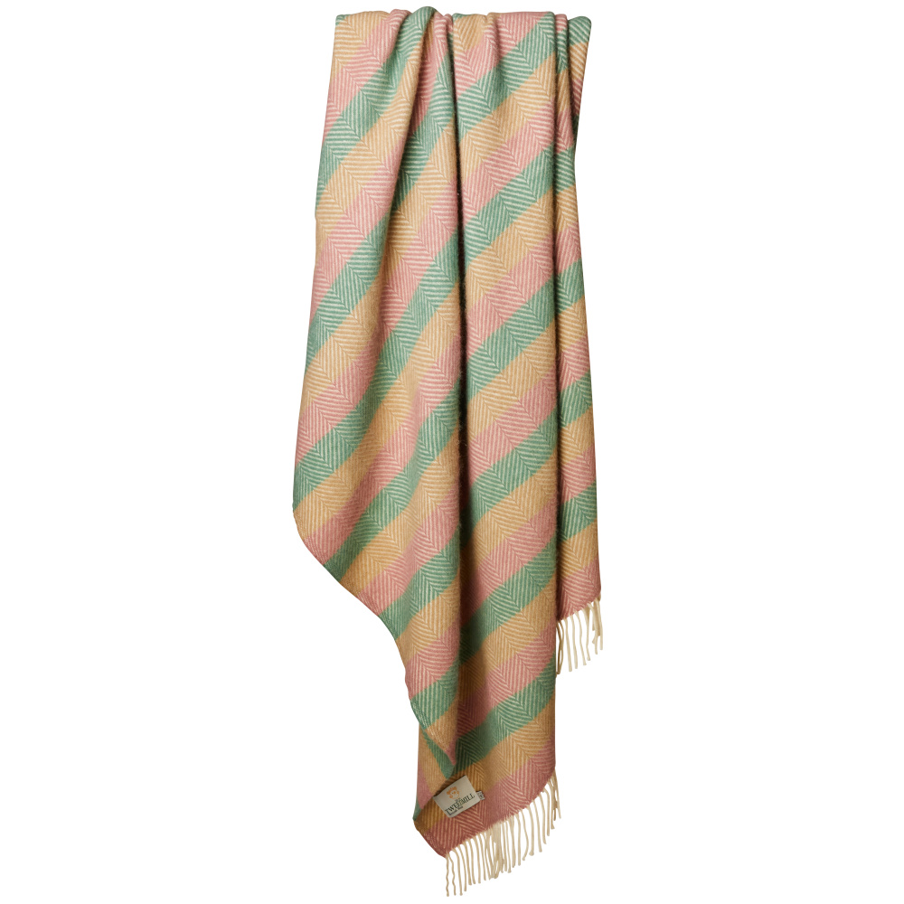 Tweedmill ullpläd - Stripe Summer Breeze - Bild 3