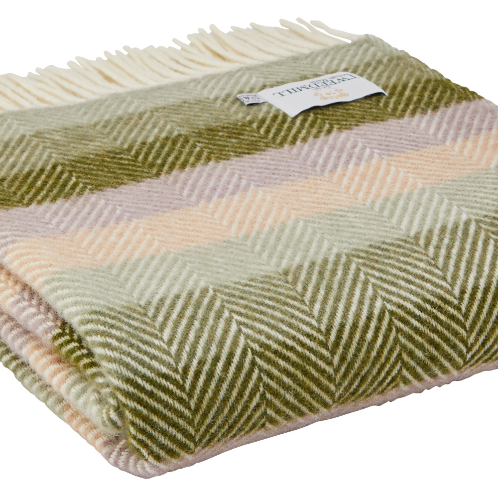 Tweedmill plaid en laine - Stripe Botanical - Image 2