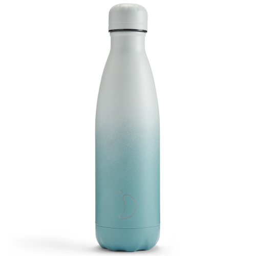 Chilly's Thermosflasche - Staubiges Blaugrün