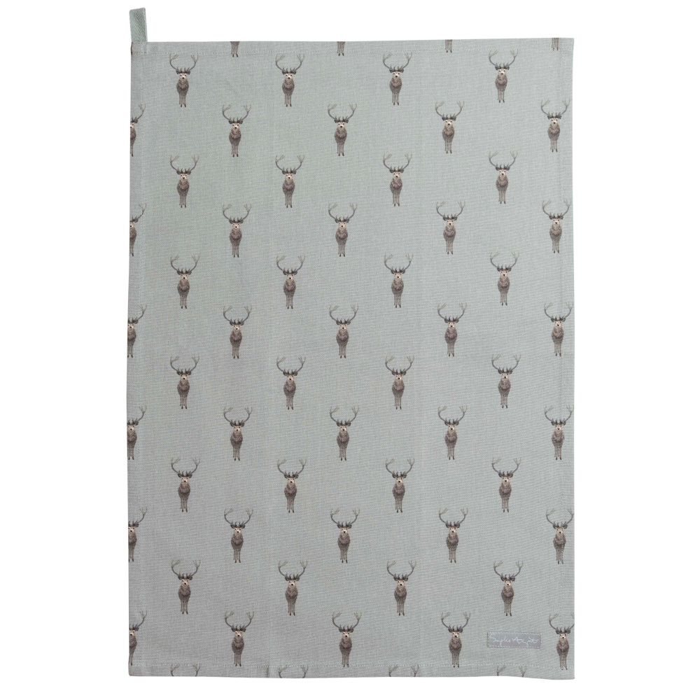 Sophie Allport tea towel - Red Deer