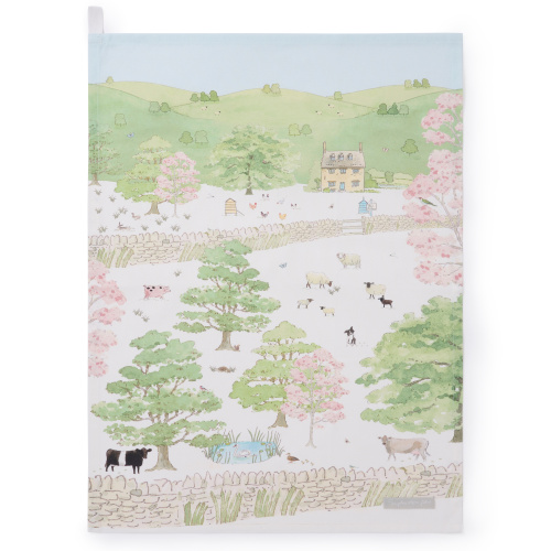 Sophie Allport Geschirrtuch - Frühlingshütte