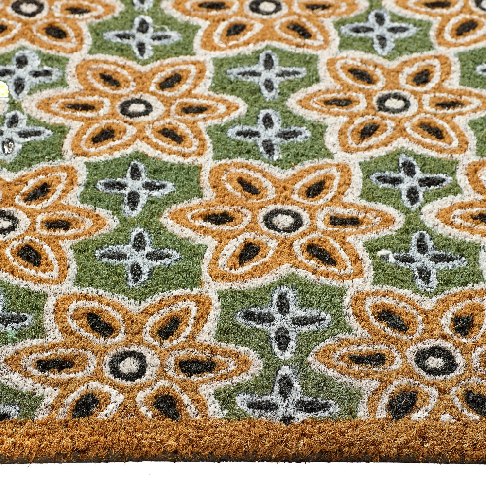 My Mats coir doormat - Floral pattern - Image 3