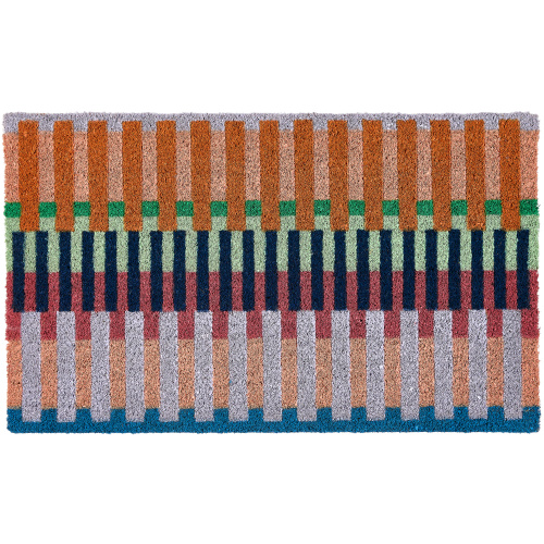 My mats kokosmatta - Ljusa ränder