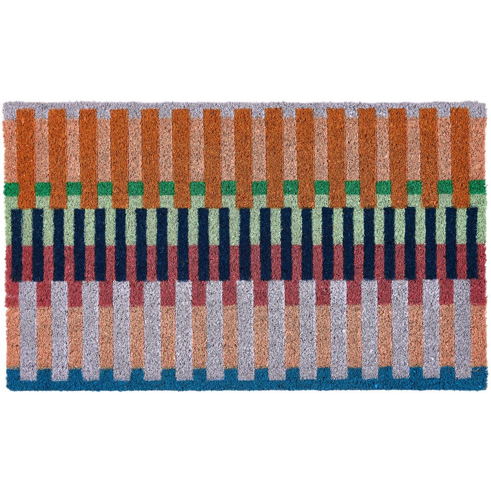 My Mats coir mat - Light stripes