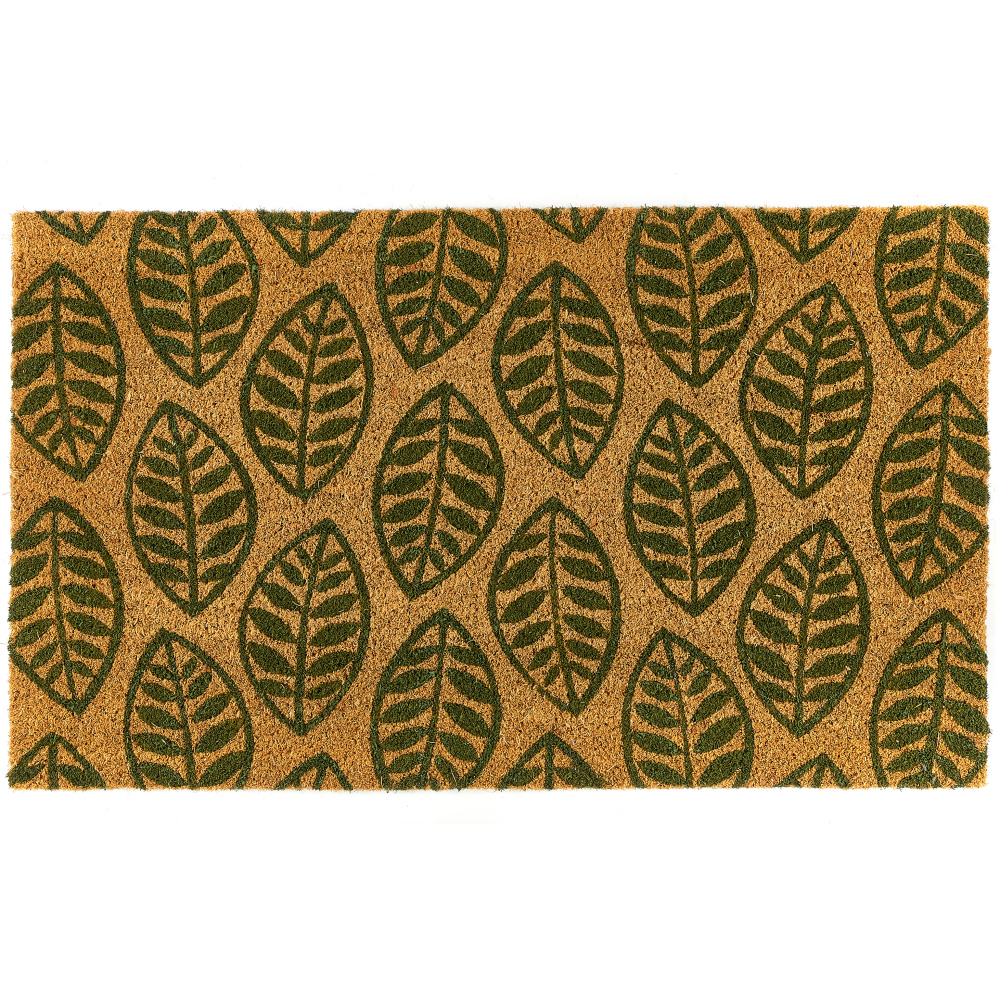 My Mats coir doormat - Green leaves - Image 2
