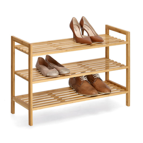 Zeller Schuhregal aus Bambus - 3 Regale