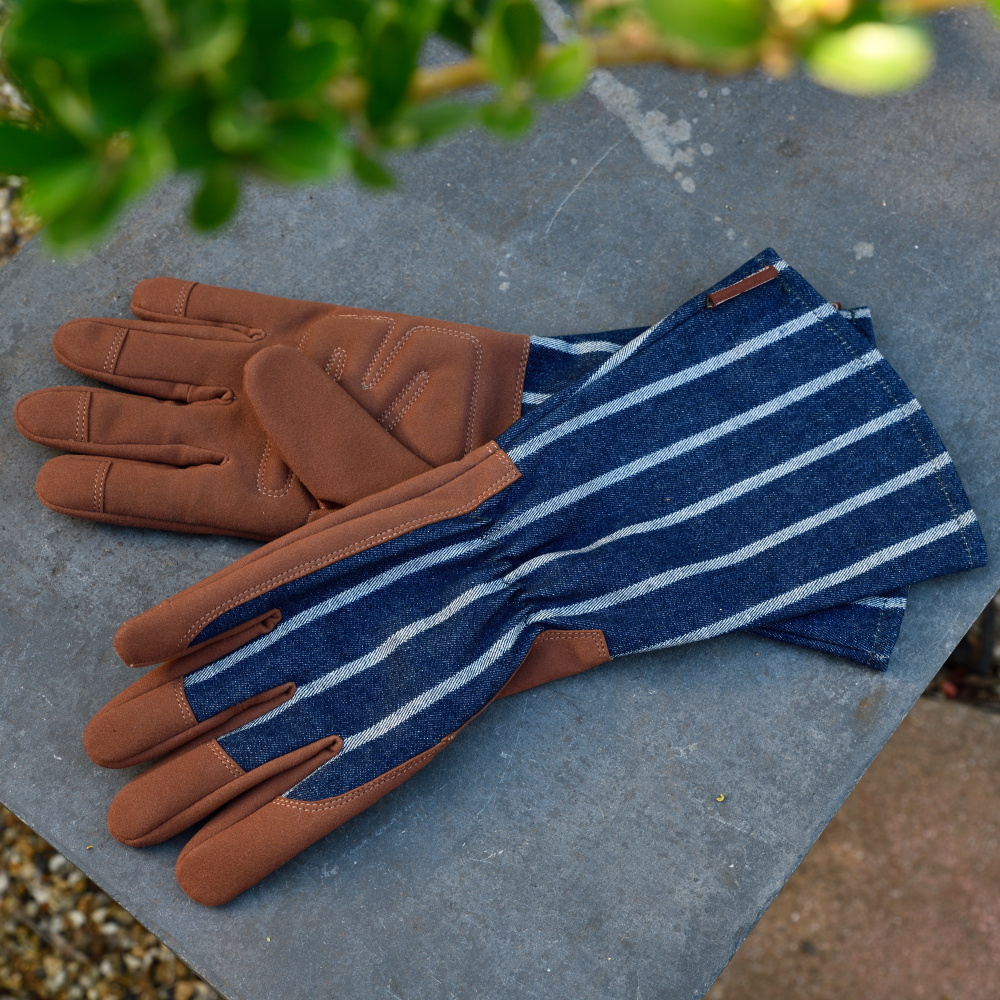 Sophie Conran tuinhandschoenen, lang - Donkerblauw - Afbeelding 2