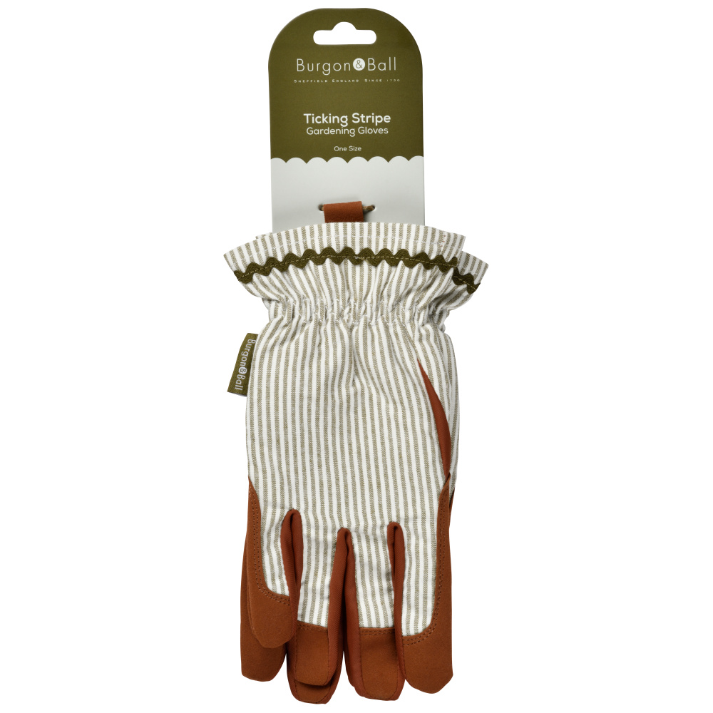 Burgon & Ball Gartenhandschuhe - Gestreiftes Oliven - Bild 6