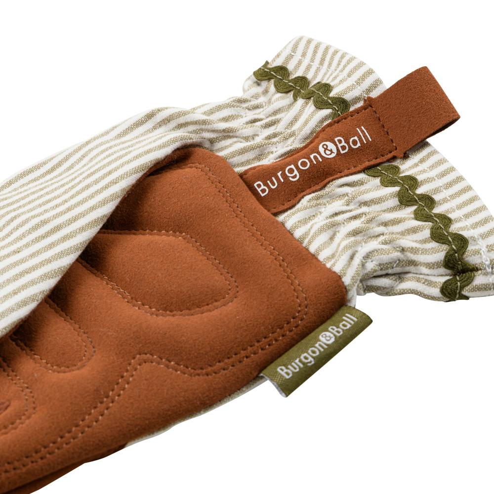 Burgon & Ball tuinhandschoenen - Gestreepte olijf - Afbeelding 4