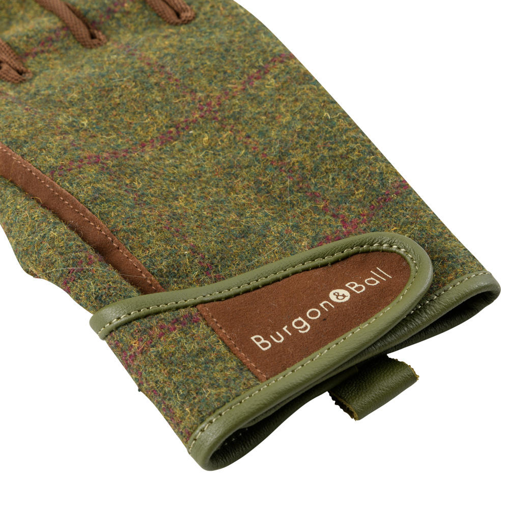 Burgon & Ball Gartenhandschuhe, Herren – Grüner Tweed - Bild 5