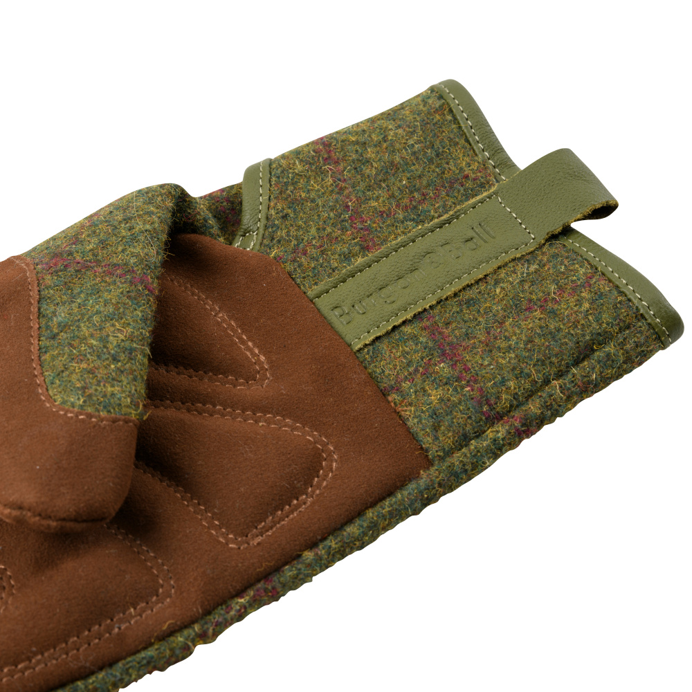 Burgon & Ball tuinhandschoenen, heren - Groen tweed - Afbeelding 6