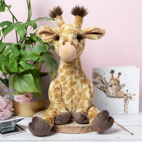 Wrendale nalle - Giraff, 22 cm