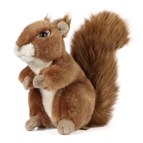 Living Nature Plüschtier - Eichhörnchen, 16 cm