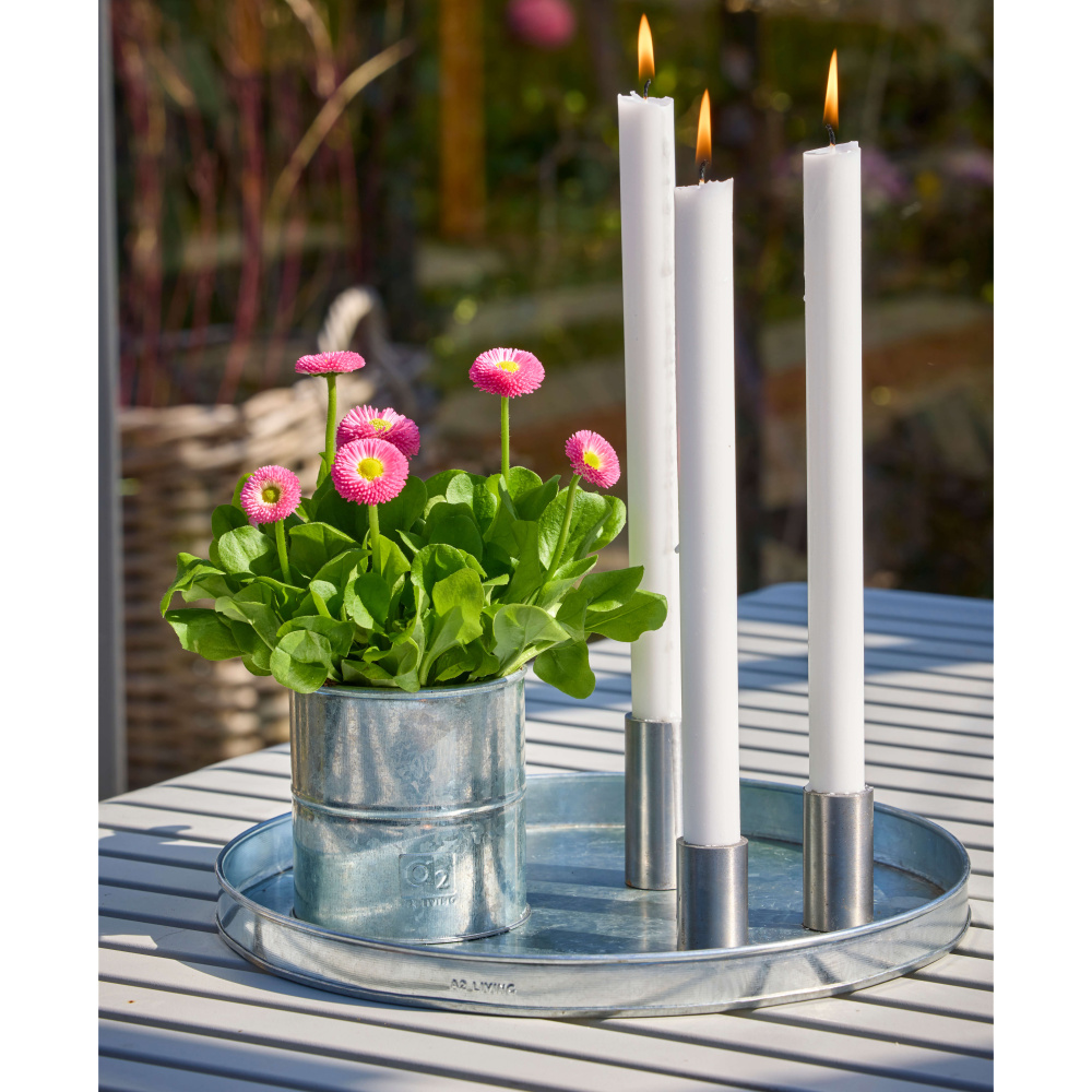 A2 Living tray, Ø30 - Galvanized - Image 2