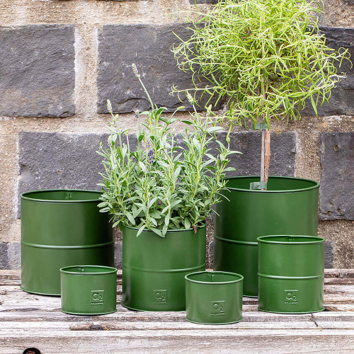 A2 Living pots de fleurs, 6 pièces - vert olive