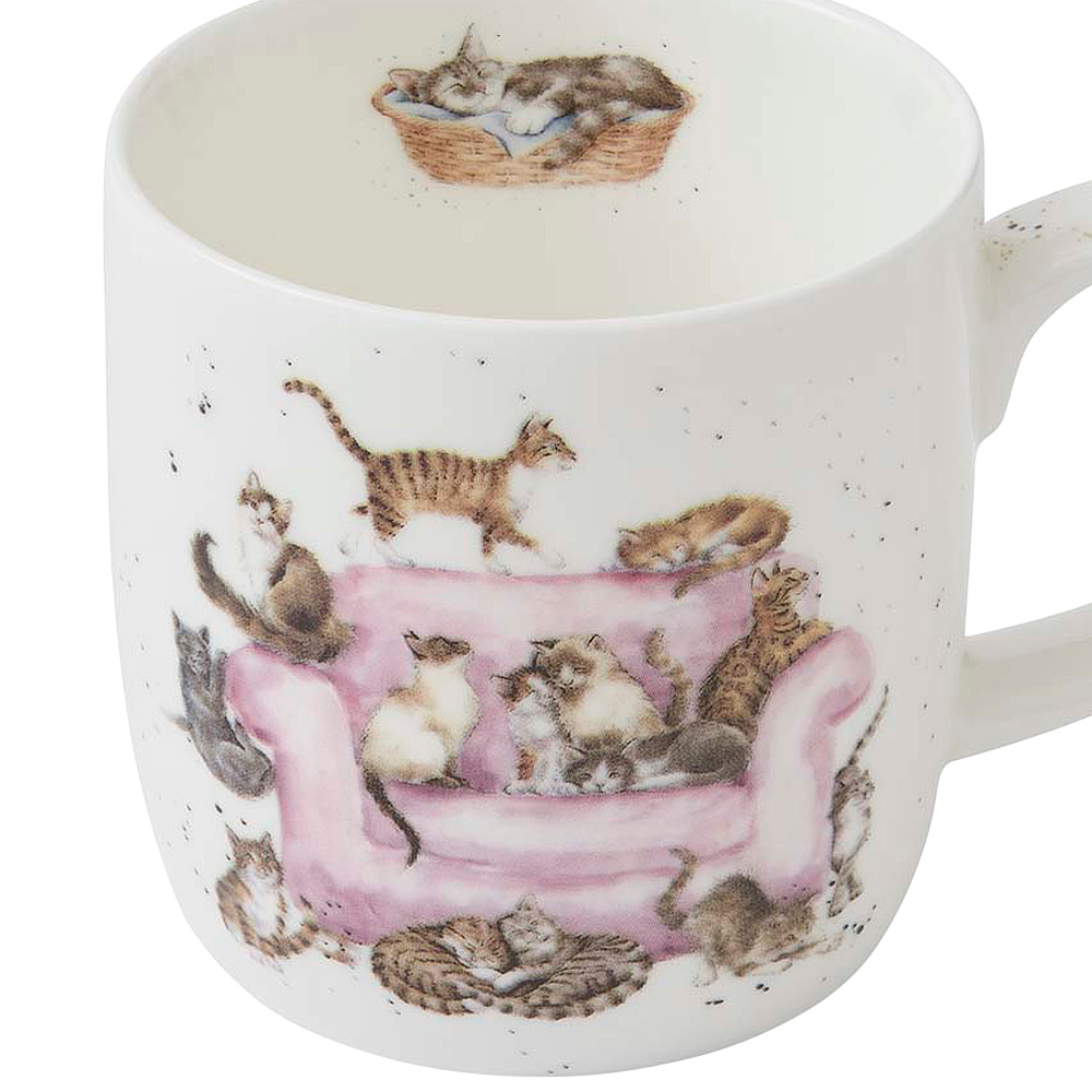 Wrendale-Tasse - Sofagemütlichkeit - Bild 2