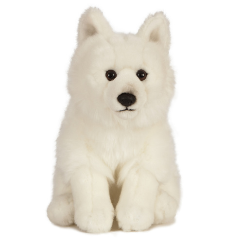 Living Nature Plüschtier - Polarfuchs, 20 cm