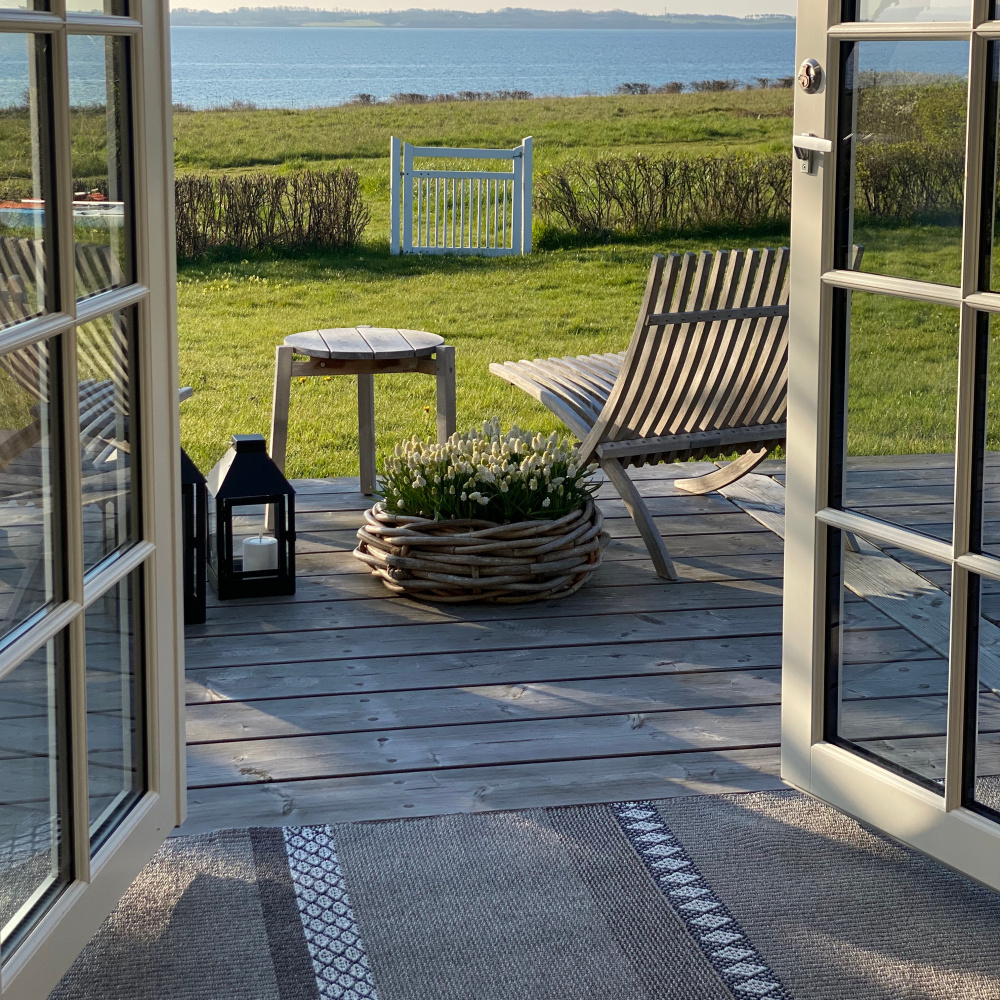 Horredsmattan outdoor rug - Savanna sand, 70x200 - Image 3