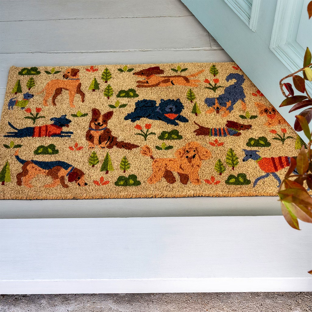 Rex London Coir Doormat - Dog Park - Image 2