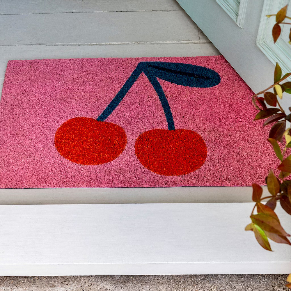 Rex London Coir Doormat - Cherry Blossom - Image 2