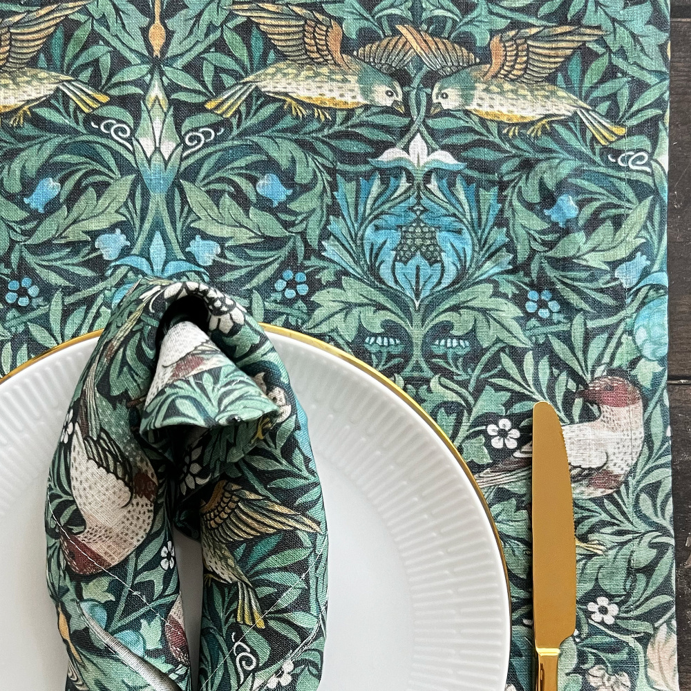 William Morris Stoffserviette - Bird - Bild 2
