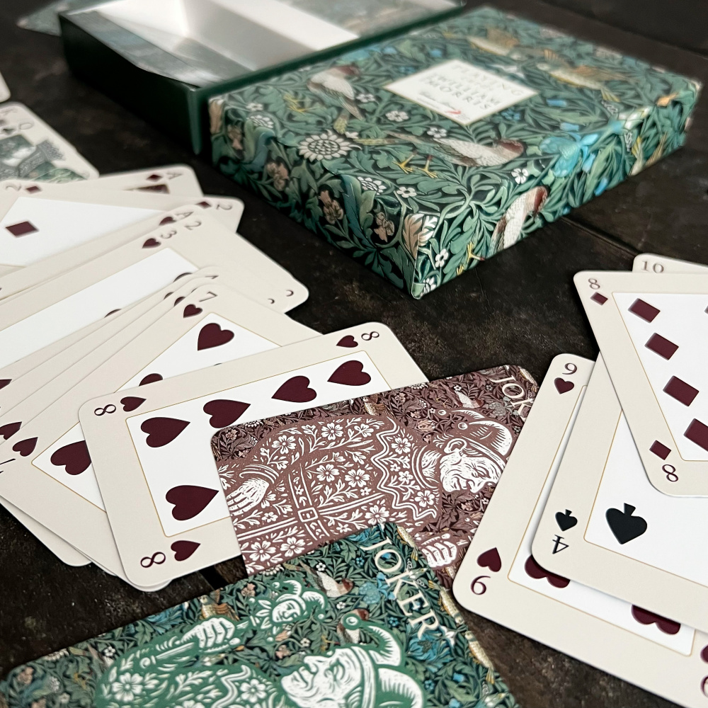 William Morris playing cards - Bird, 2 sets - Image 3