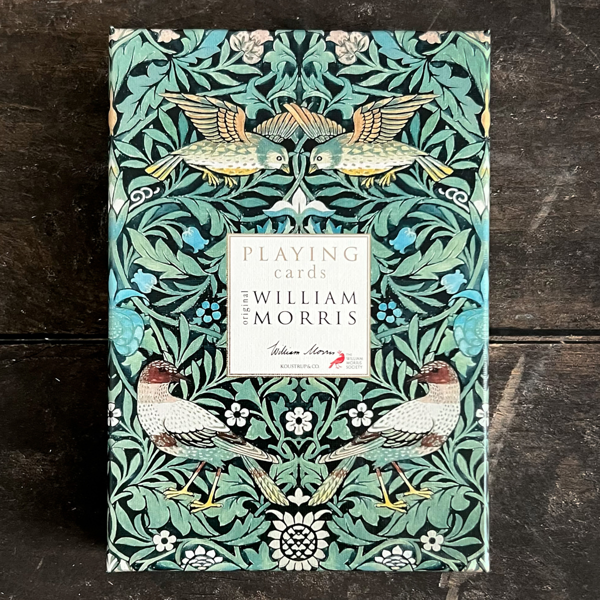 William Morris spelkort - Bird, 2 set
