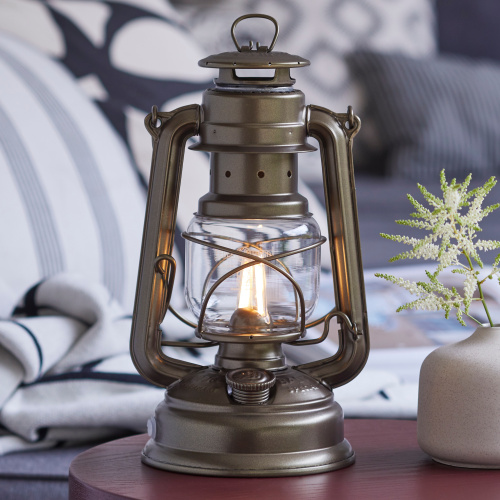 Feuerhand LED-lykta - Brons