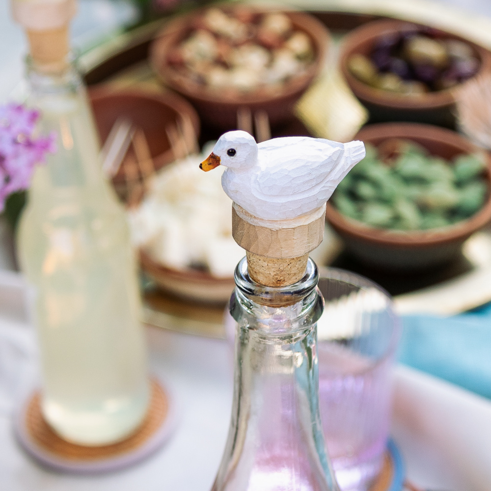 Wildlife Garden Bottle Stopper - Duck - Image 3