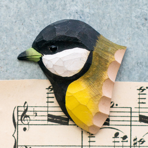 Wildlife Garden Magnet - Kohlmeise