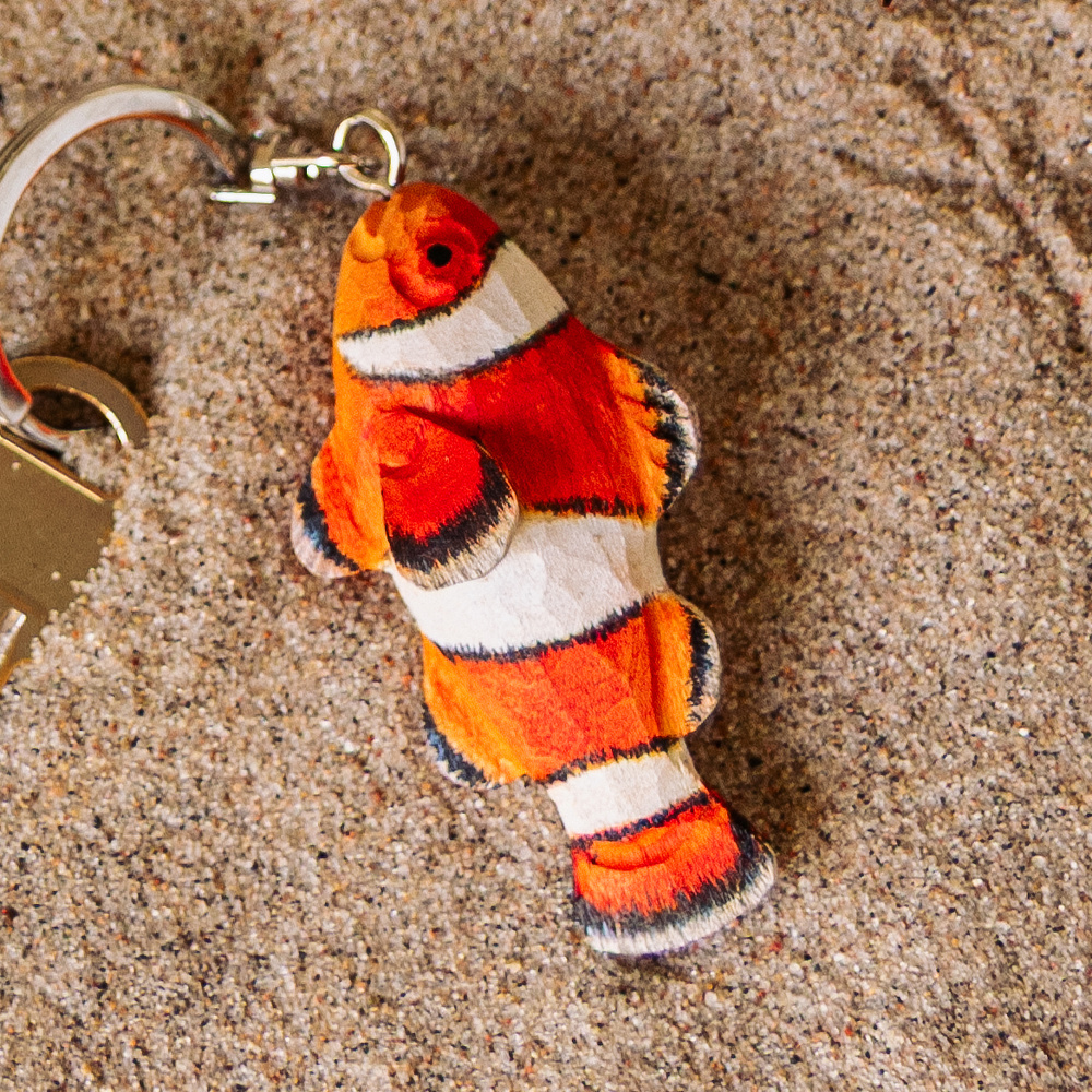 Wildlife Garden Keyring - Clownfish