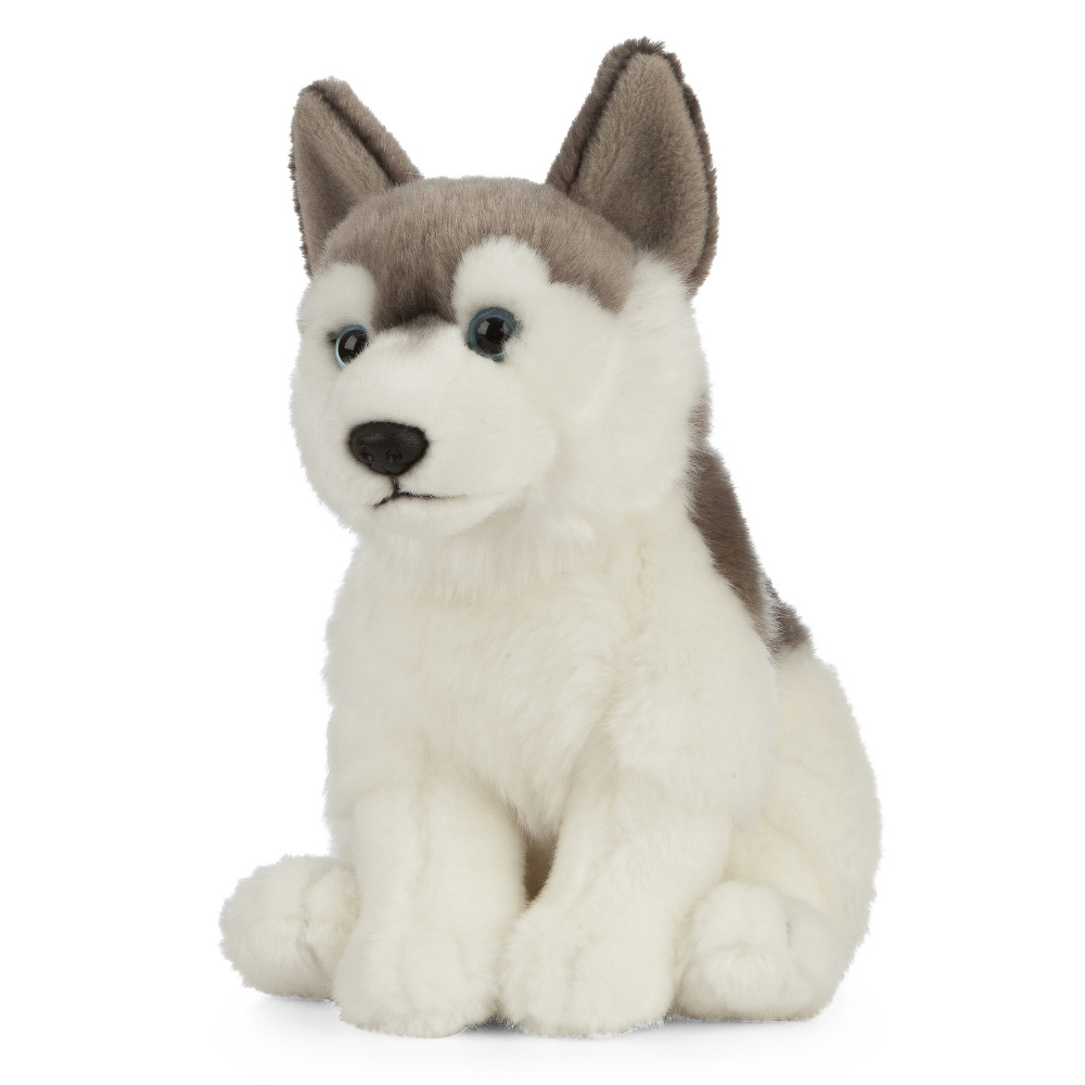 Living Nature knuffel - Siberische husky, 26 cm - Afbeelding 4