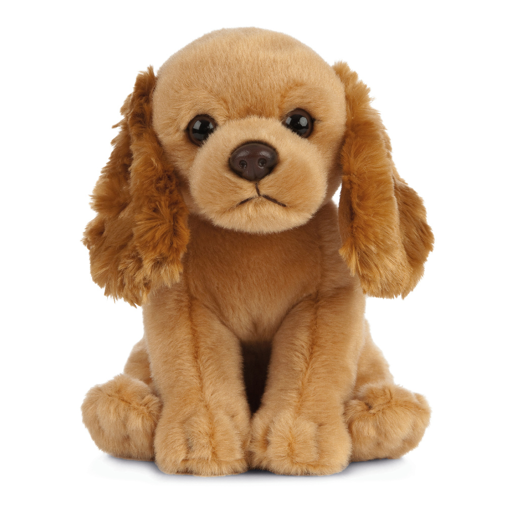 Living Nature knuffel - cockerspaniël, 13 cm