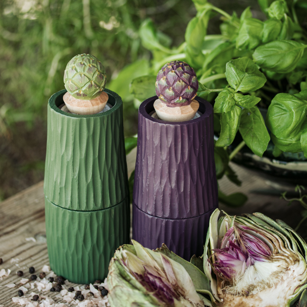 Wildlife Garden salt- och pepparkvarn - Kronärtskocka, grön - Bild 7