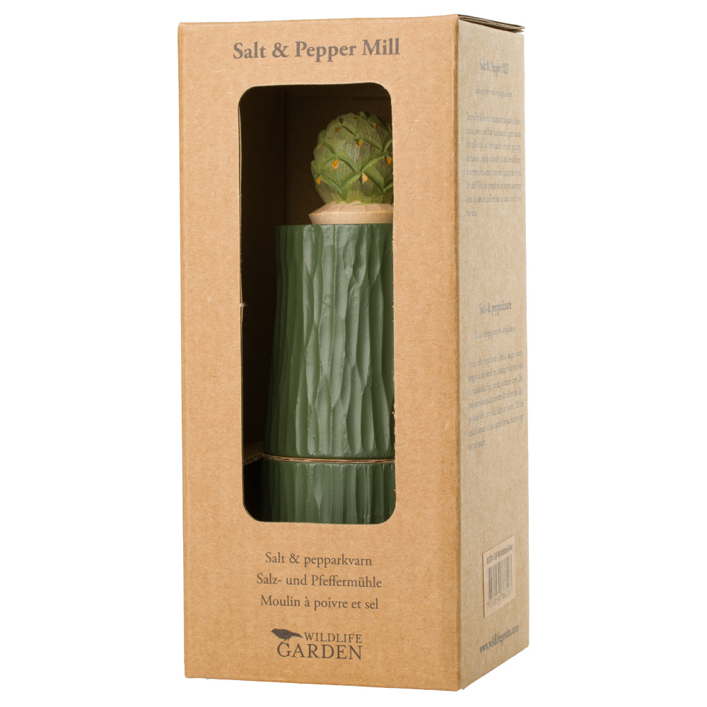 Wildlife Garden salt- och pepparkvarn - Kronärtskocka, grön - Bild 6