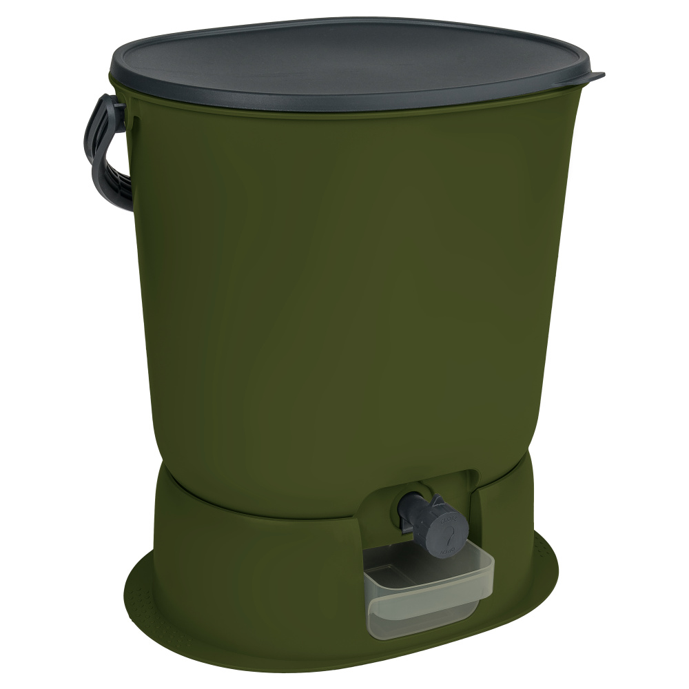 Bokashi Essential kompostbeholder sæt - Oliven - Billede 5