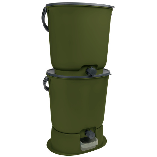 Bokashi Essential Kompostbehälter-Set - Olivgrün