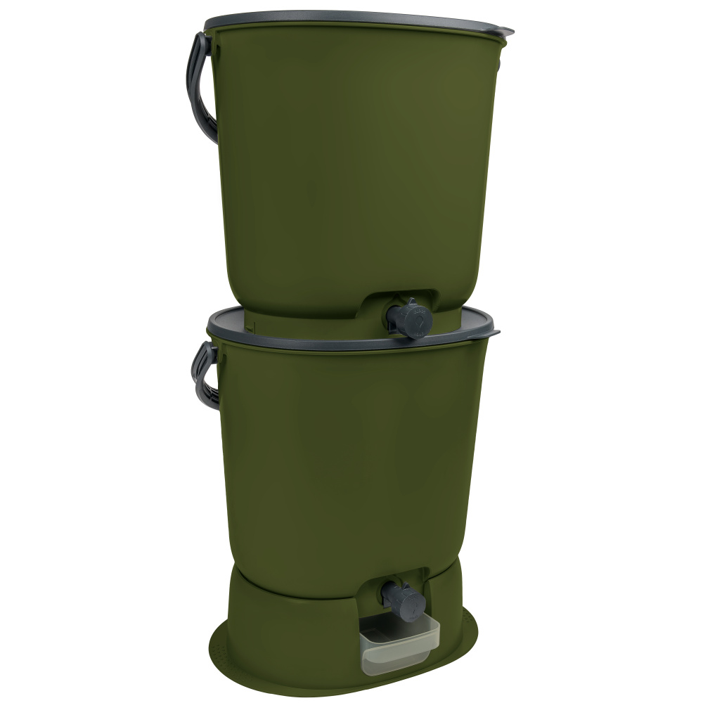 Bokashi Essential compost bin set - Olive