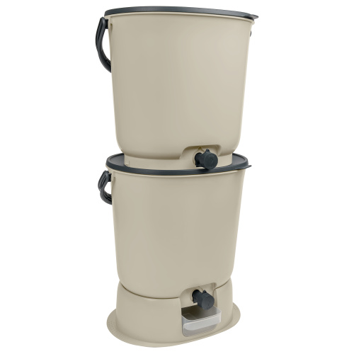Bokashi Essential Kompostbehälter-Set - Creme