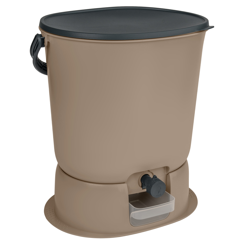 Bokashi Essential kompostbeholder sæt - Cappuccino - Billede 3