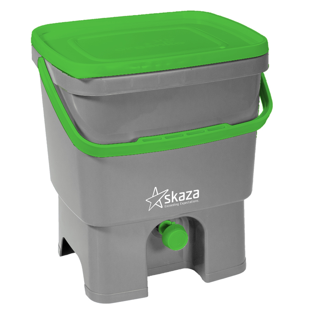 Bokashi Organko 1 compostbakset - Grijs/Groen - Afbeelding 4