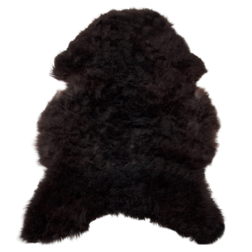 SoftSheep isländisches Lammfell - Schwarz, kurzes Haar