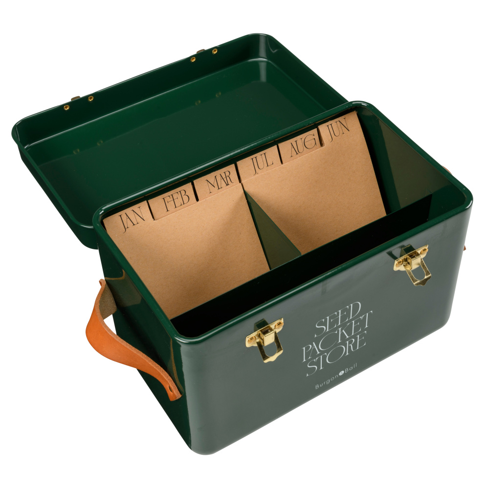 Burgon & Ball Saatgutbox aus Metall - Grün - Bild 3