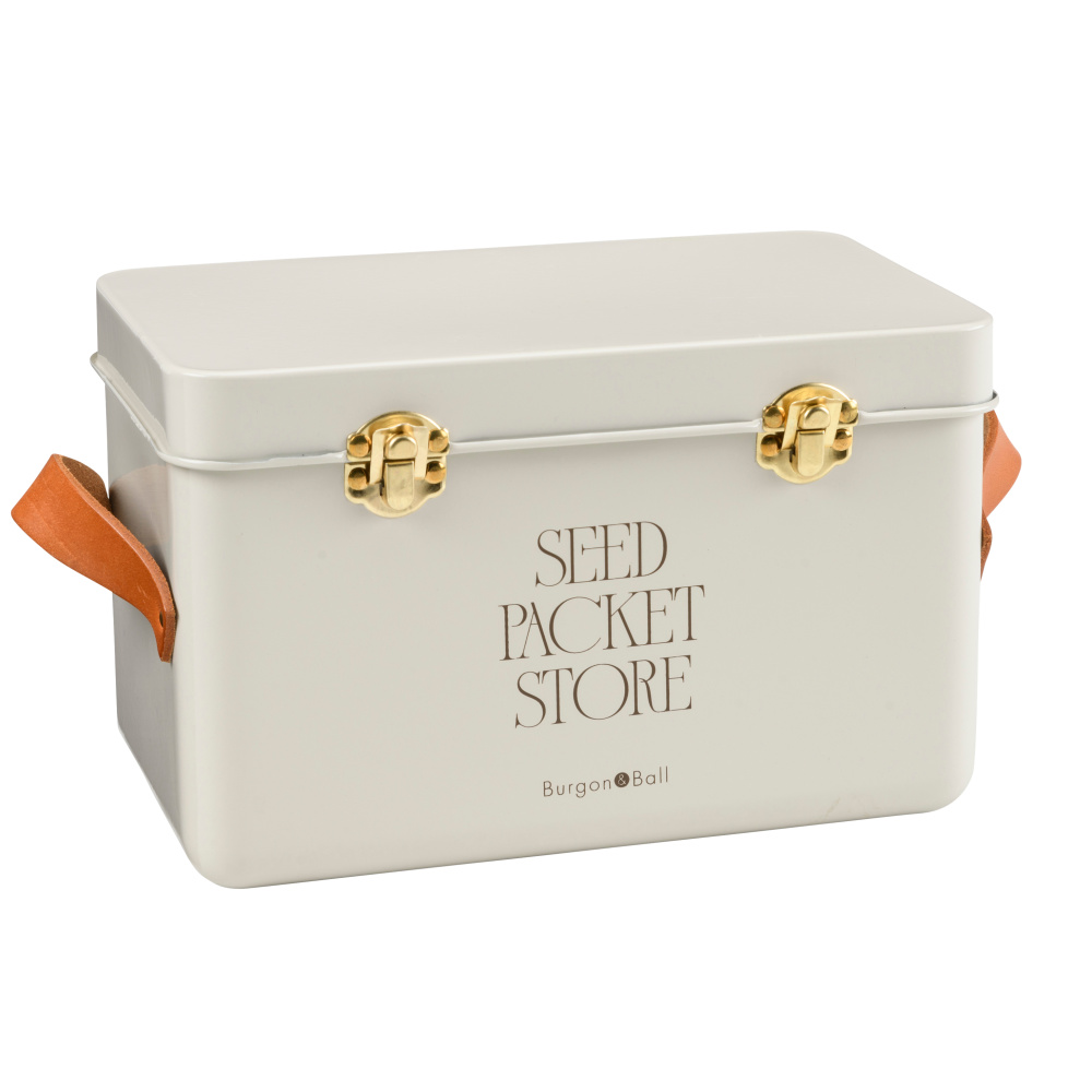 Burgon & Ball frøkasse i metal - Beige - Billede 2
