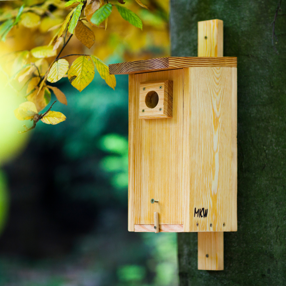 MKW wooden birdhouse for great tits - Image 2