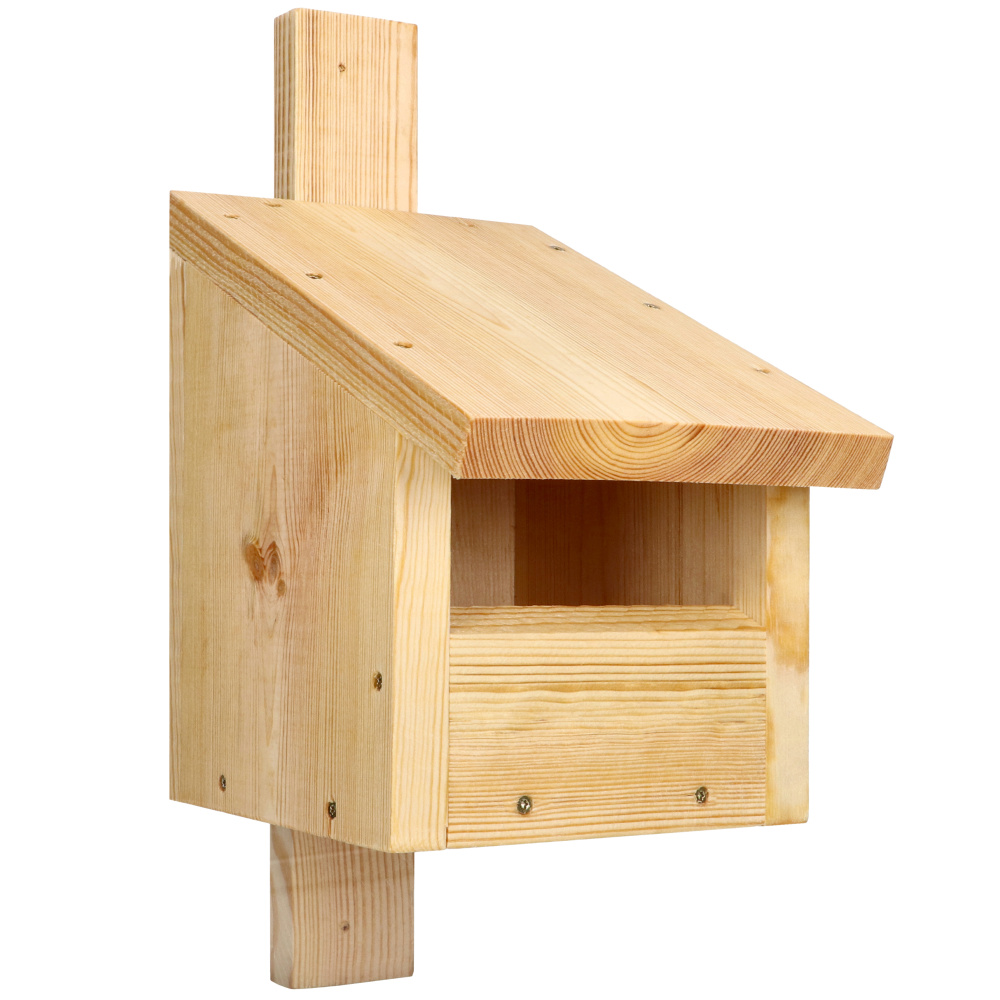 MKW wooden birdhouse for blackbirds