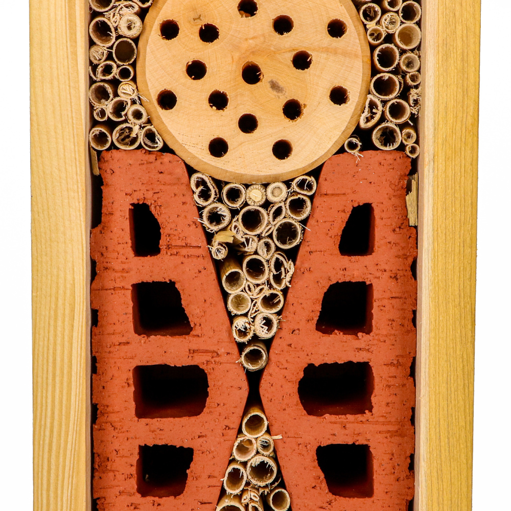 MKW hôtel à insectes en bois et en briques - Image 3