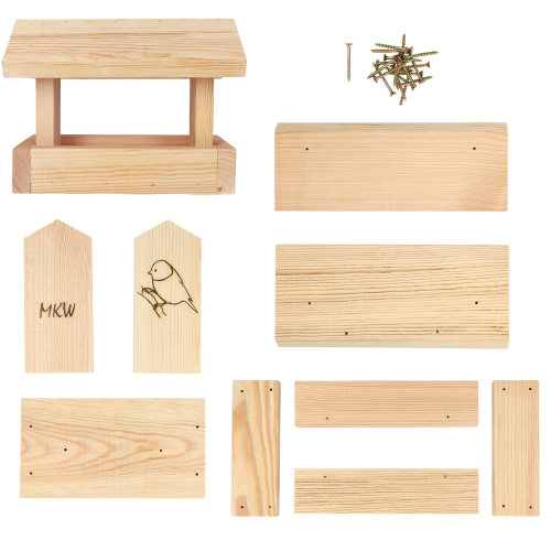 MKW Selbstbau-Futterbrett aus Holz